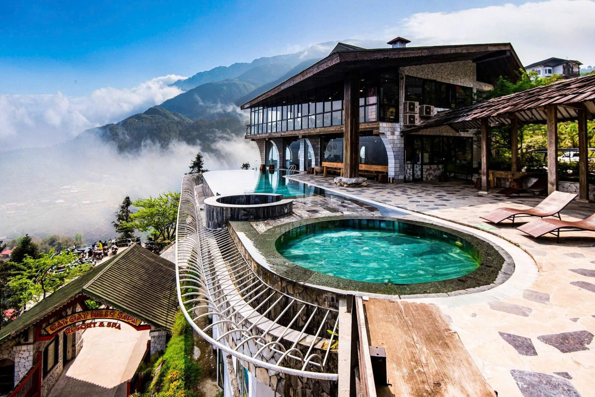 Không gian resort nghỉ dưỡng sang trọng